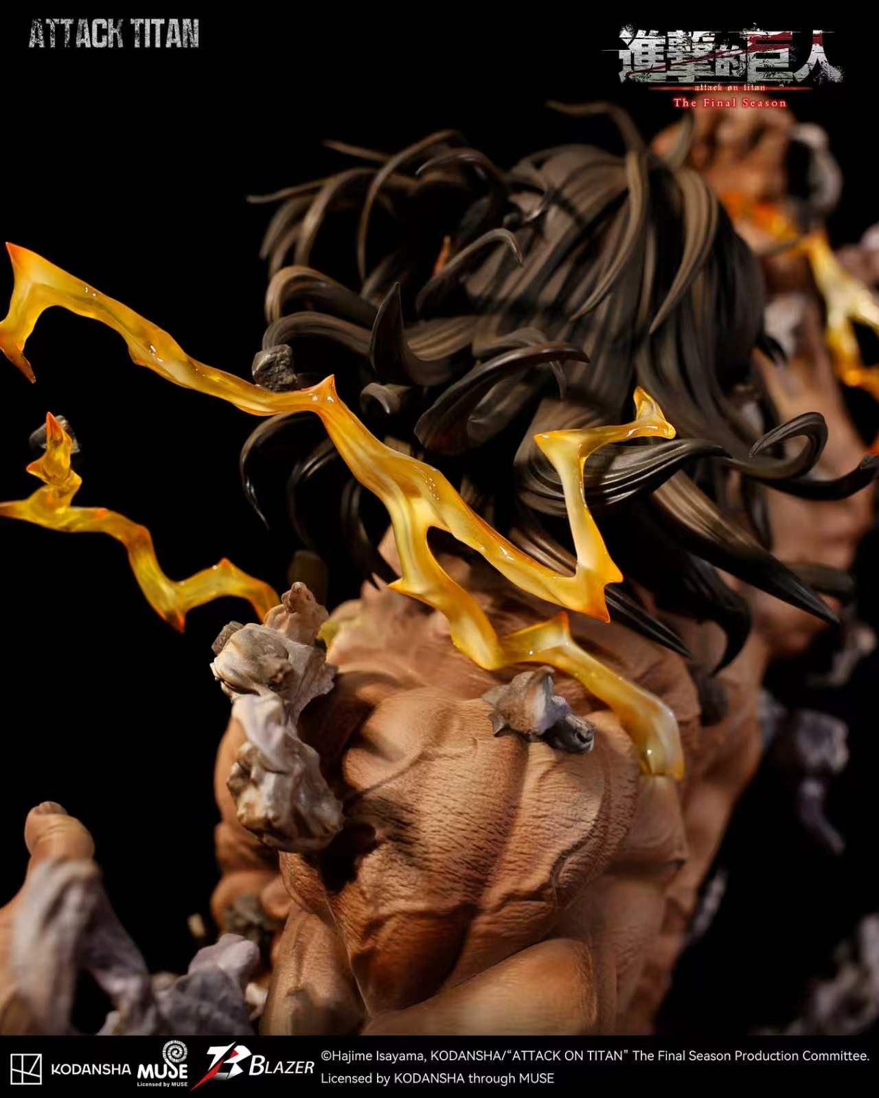 Blazer Studio - The Final Season Attack Titan Bust Statue [Licensed]