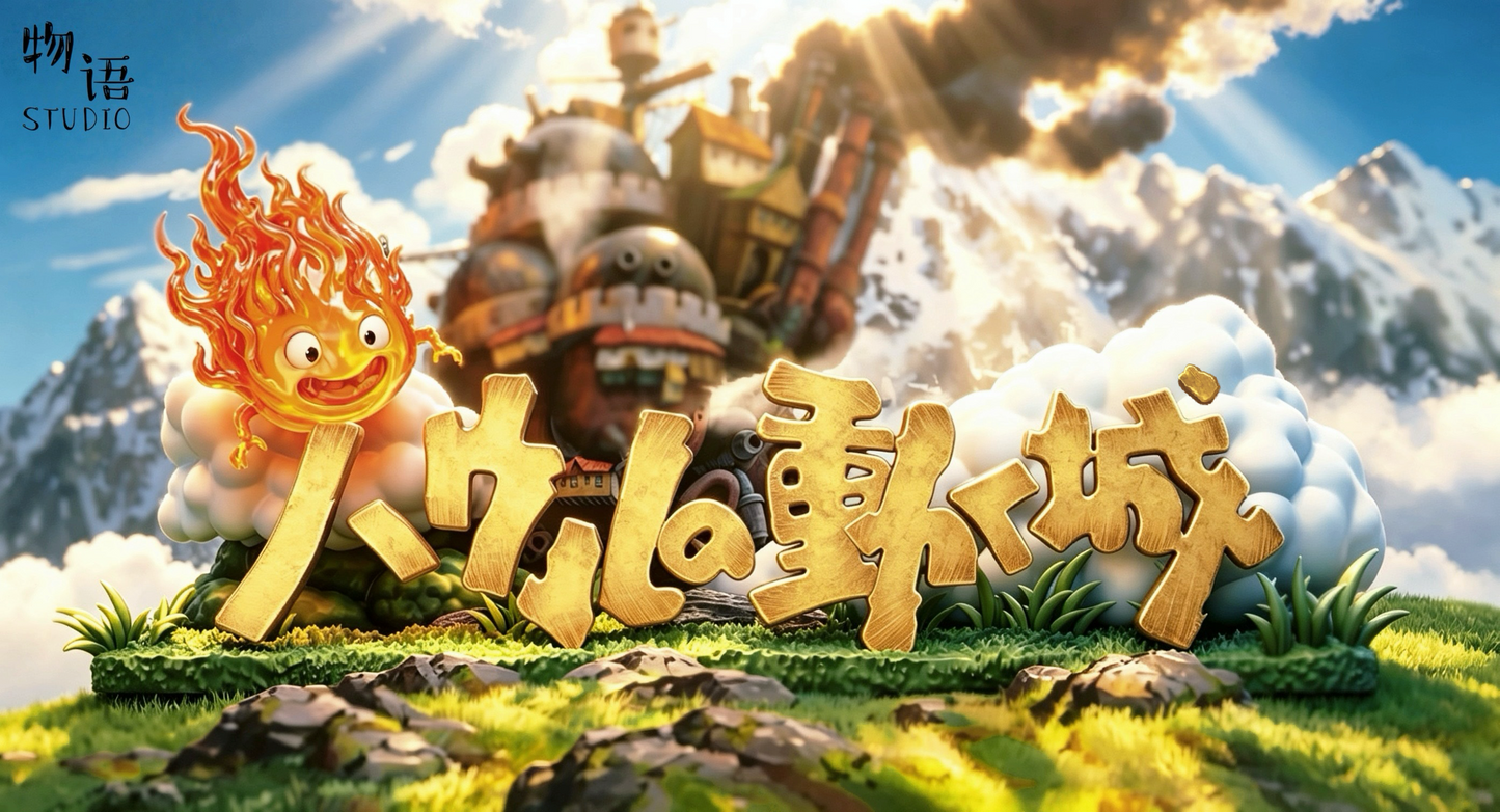 Wu Yu Studio - Calcifer Standee