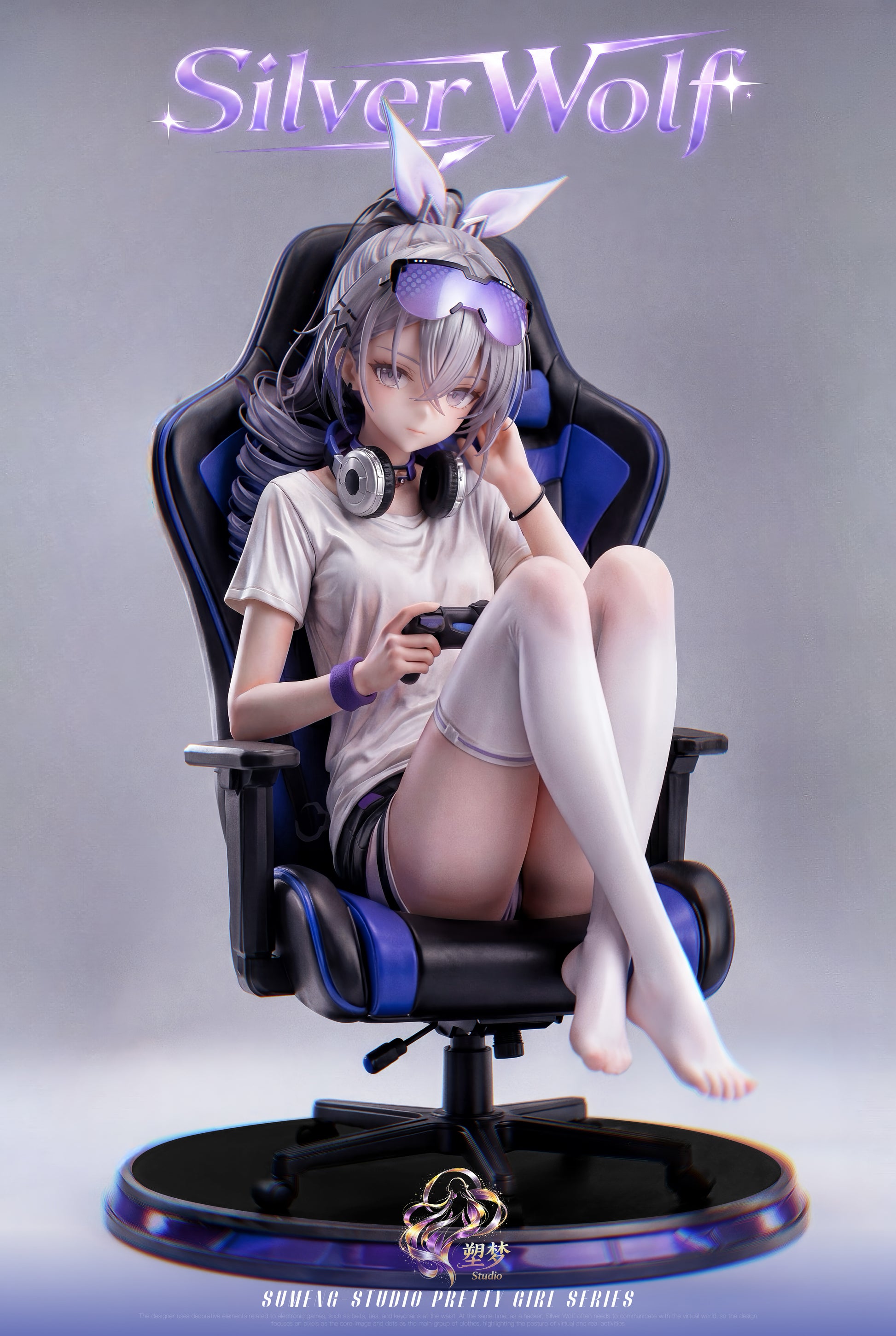Su Meng Studio - Silver Wolf 