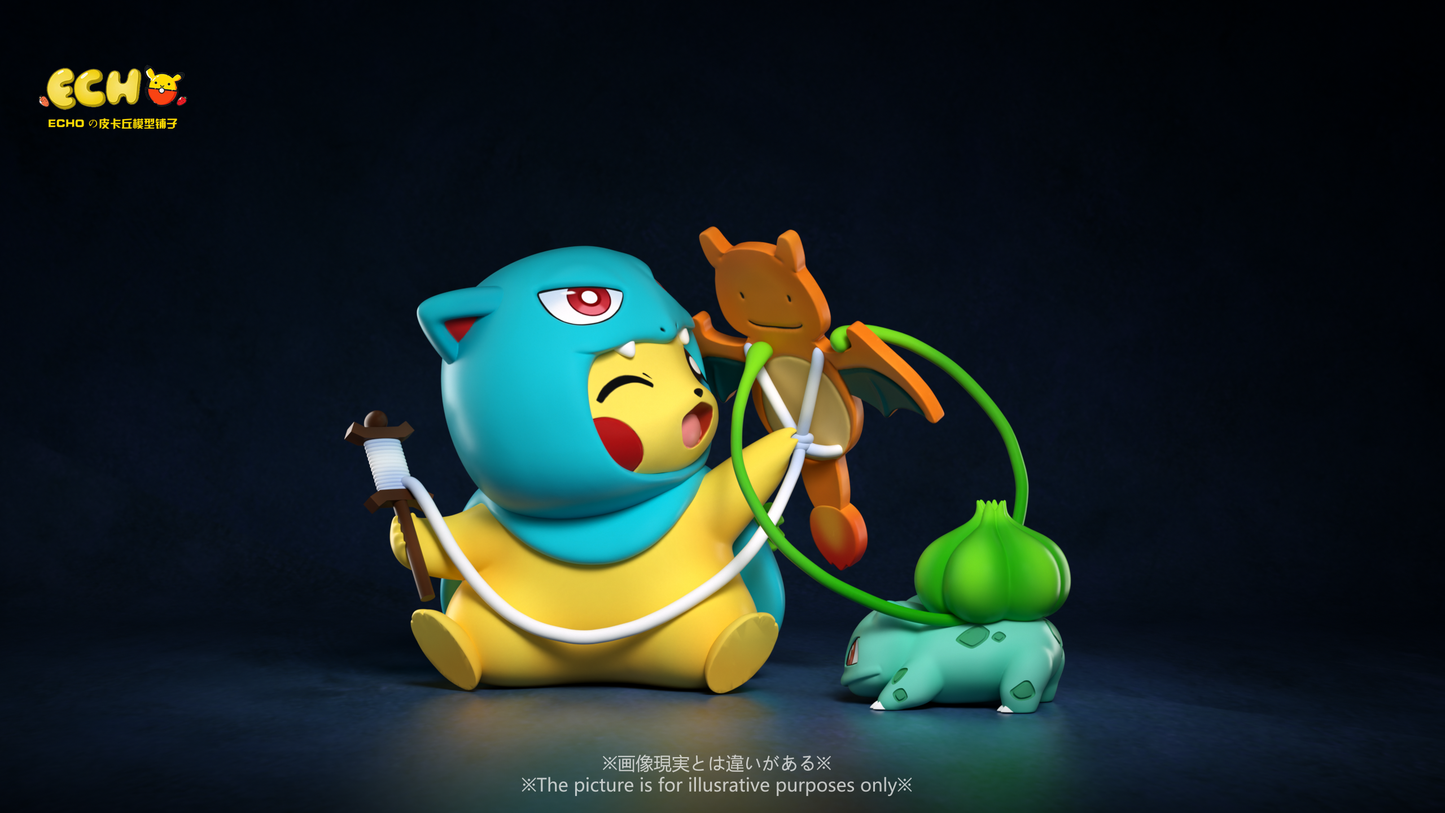 ECHO Studio - Pikachu COS Venusaur X Blastoise X Charizard [4 Variants]