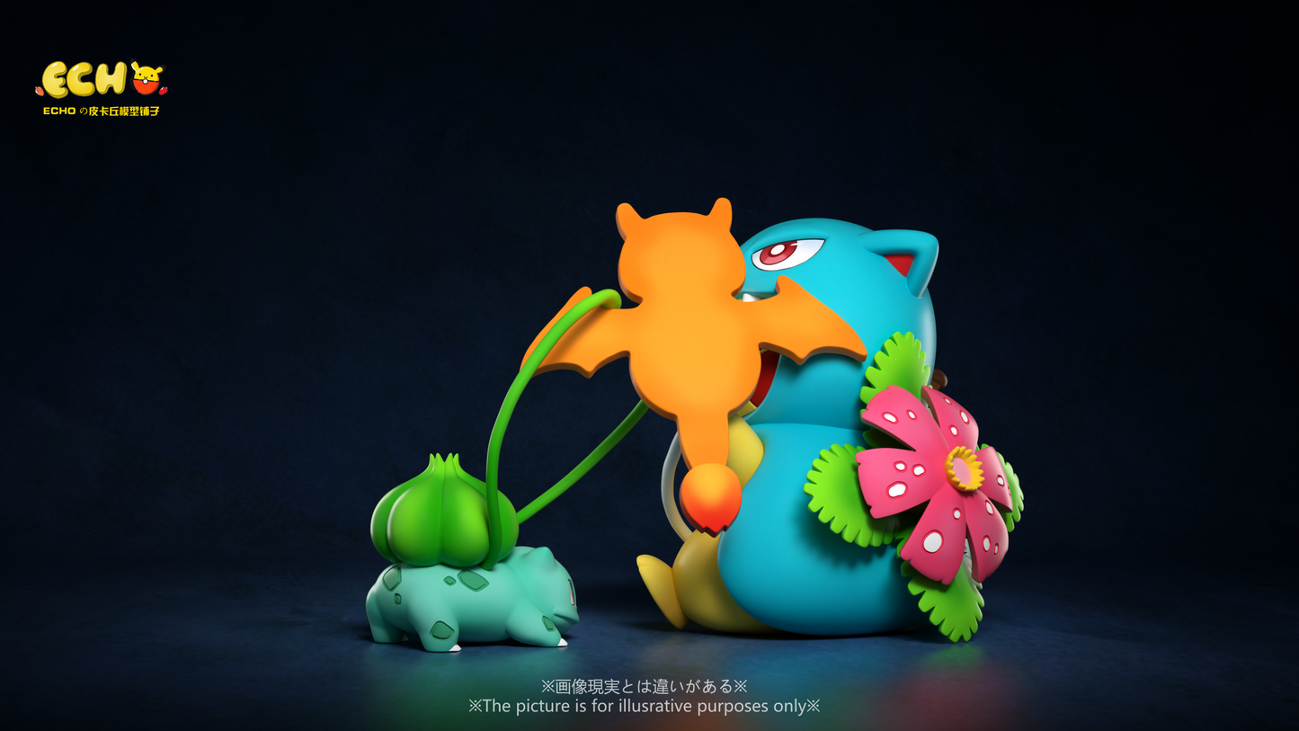 ECHO Studio - Pikachu COS Venusaur X Blastoise X Charizard [4 Variants]