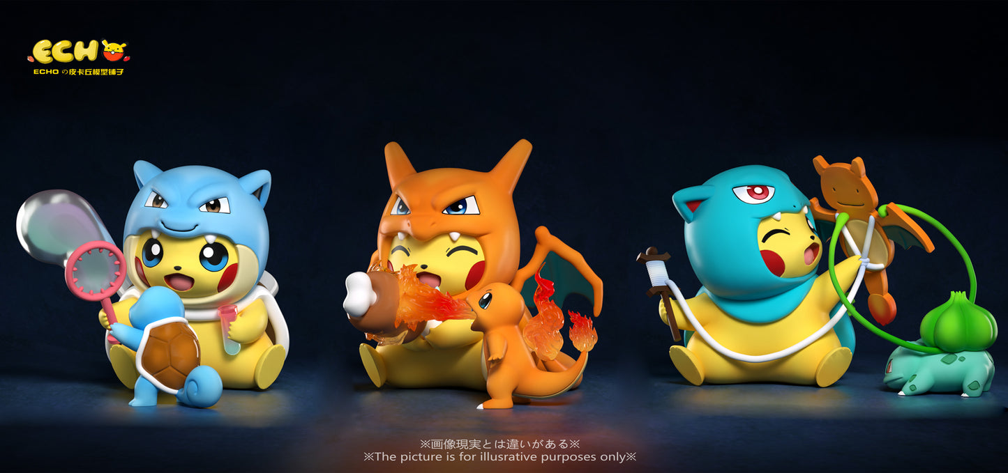 ECHO Studio - Pikachu COS Venusaur X Blastoise X Charizard [4 Variants]