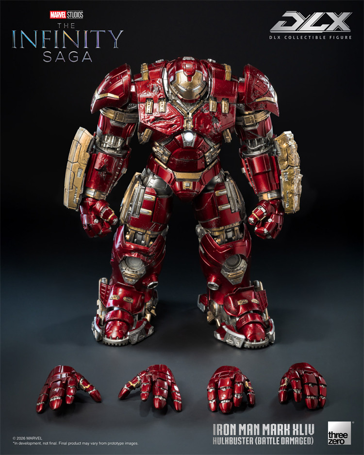 Threezero - DLX Iron Man Mark 44 "Hulkbuster" [Battle Damaged][3Z09190C0]