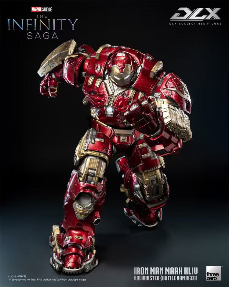 Threezero - DLX Iron Man Mark 44 "Hulkbuster" [Battle Damaged][3Z09190C0]