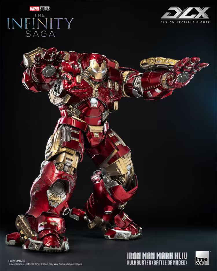 Threezero - DLX Iron Man Mark 44 "Hulkbuster" [Battle Damaged][3Z09190C0]