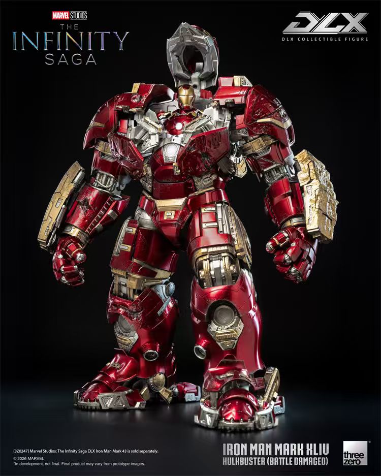 Threezero - DLX Iron Man Mark 44 "Hulkbuster" [Battle Damaged][3Z09190C0]