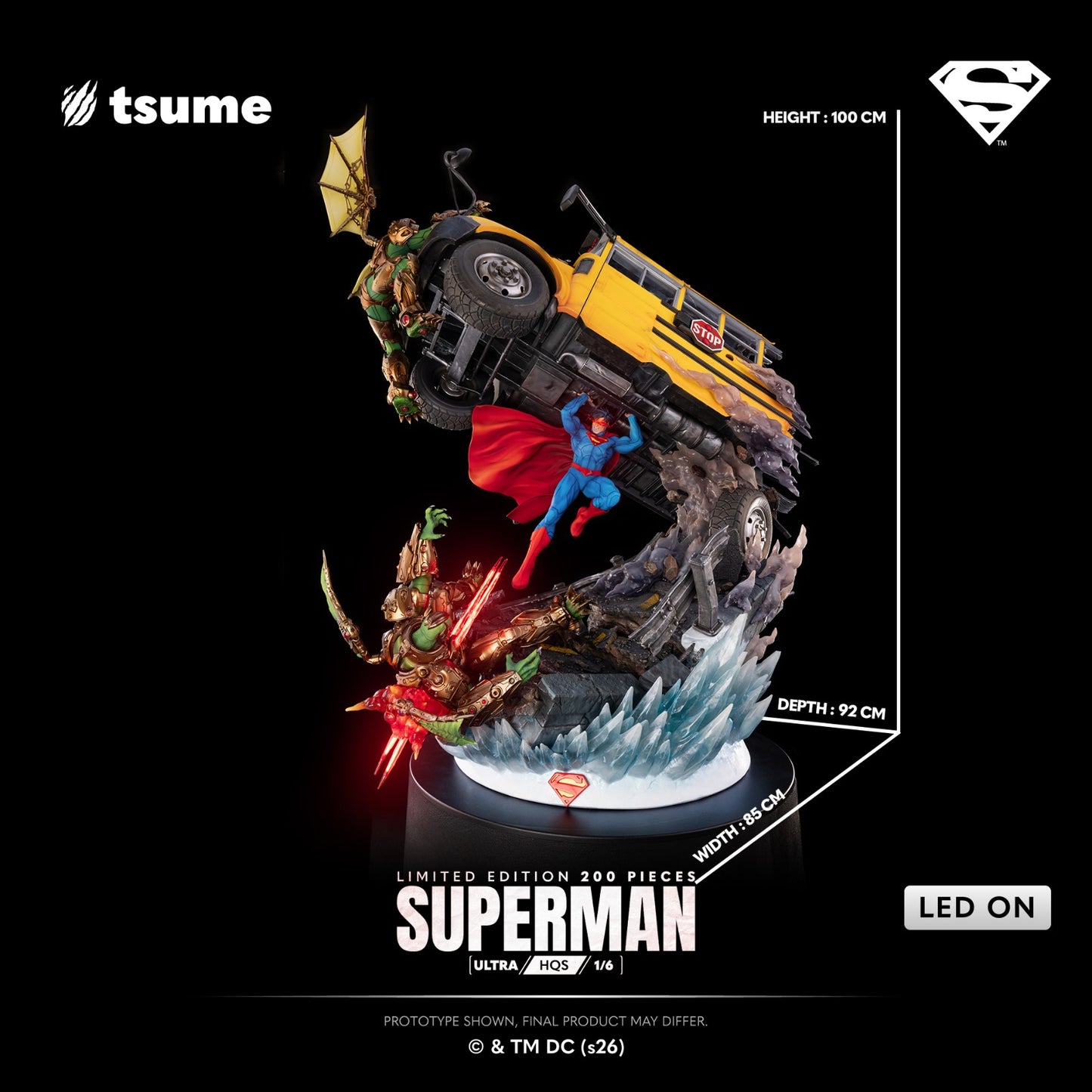 Tsume Studio - Superman Ultra HQS 1/6 Statue [Licensed]