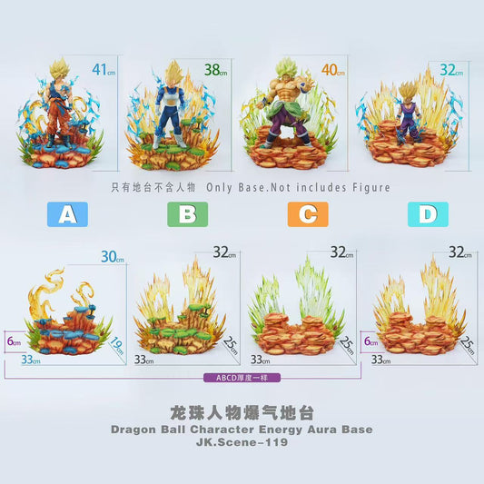 Jacksdo Studio - Dragon Ball Character Energy Aura Base [JK.Scene-119][4 Variants]