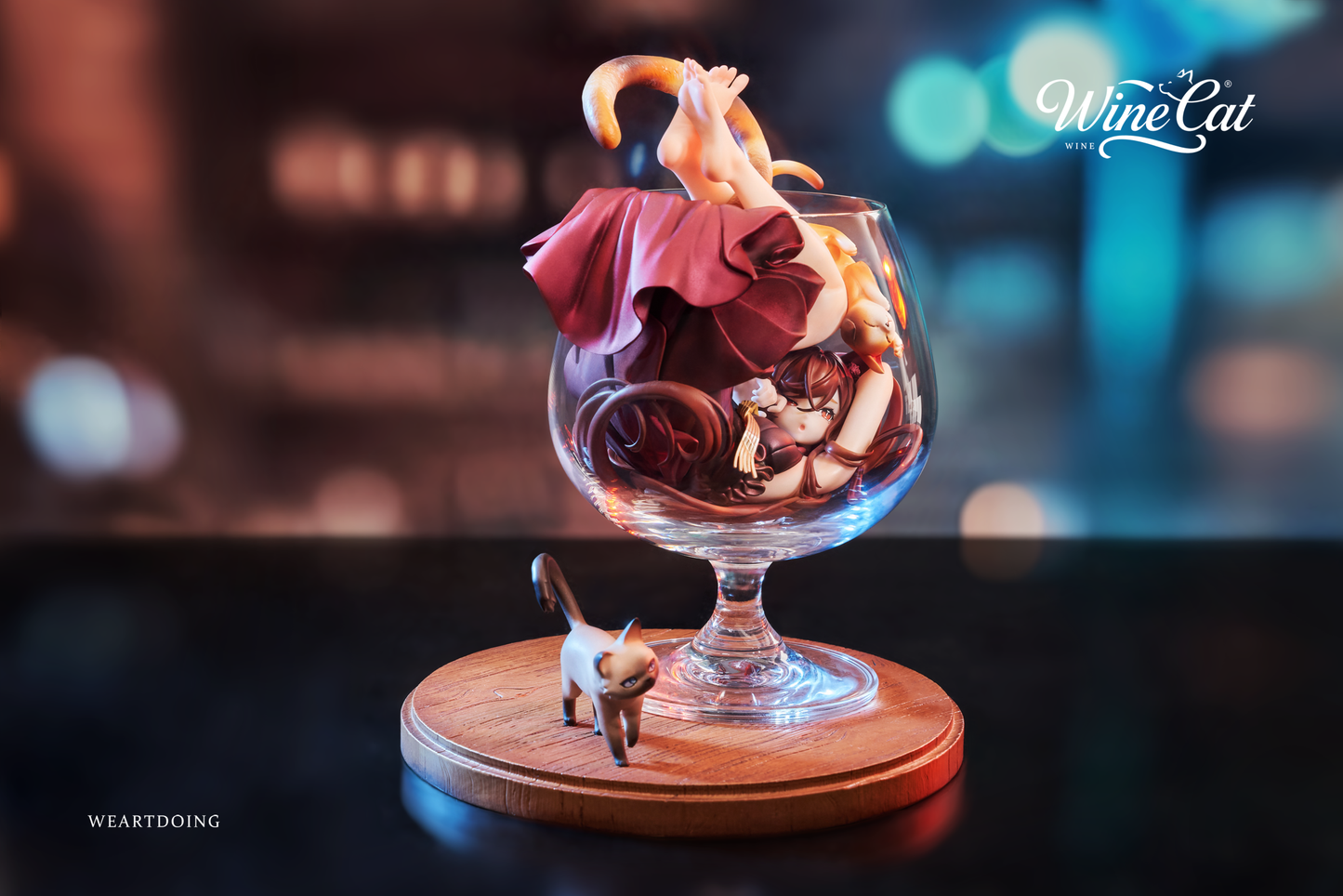 WeArtDoing Studio - Wine Cat [2 Variants]