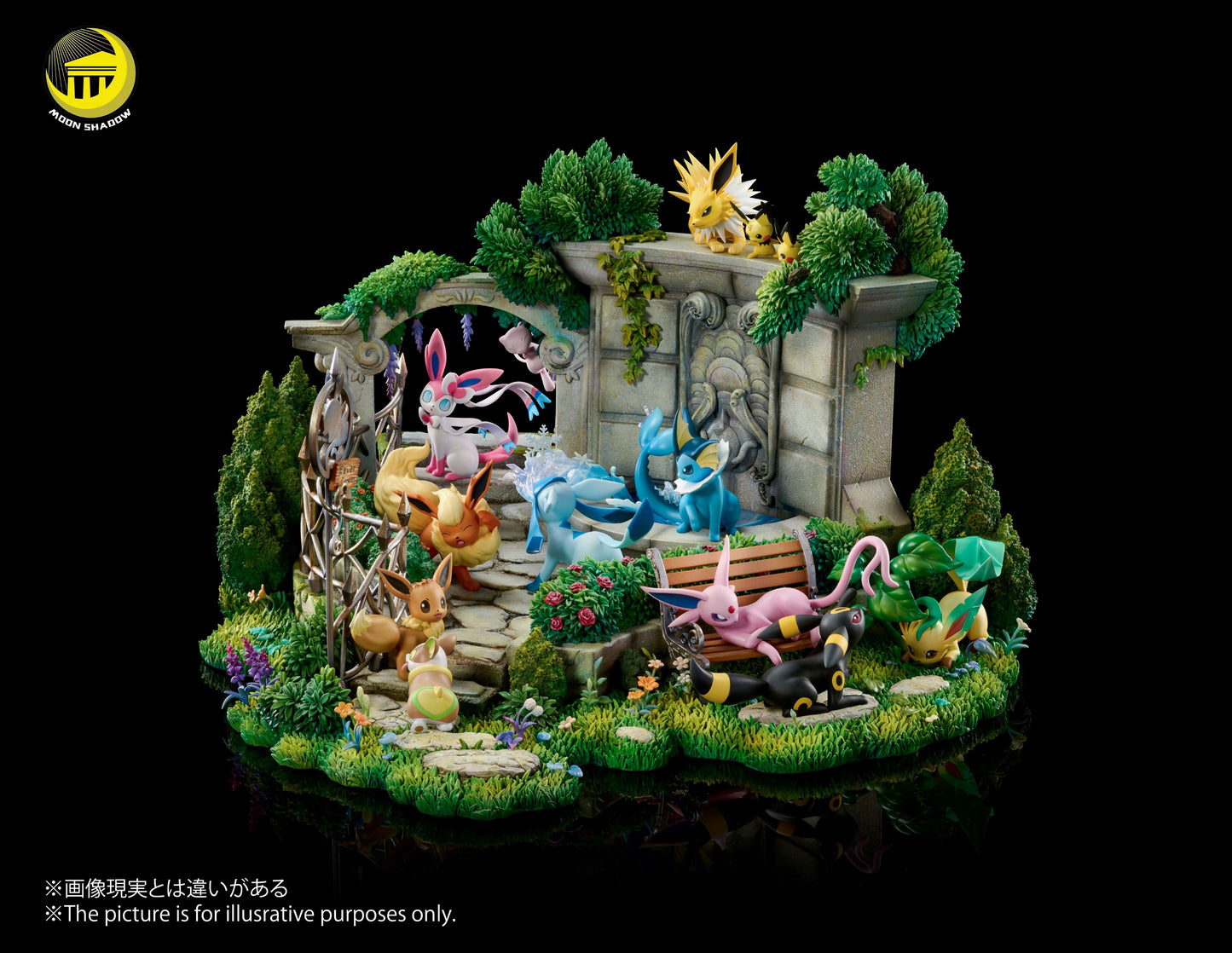 Moon Shadow Studio - Eevee Family Garden Scene
