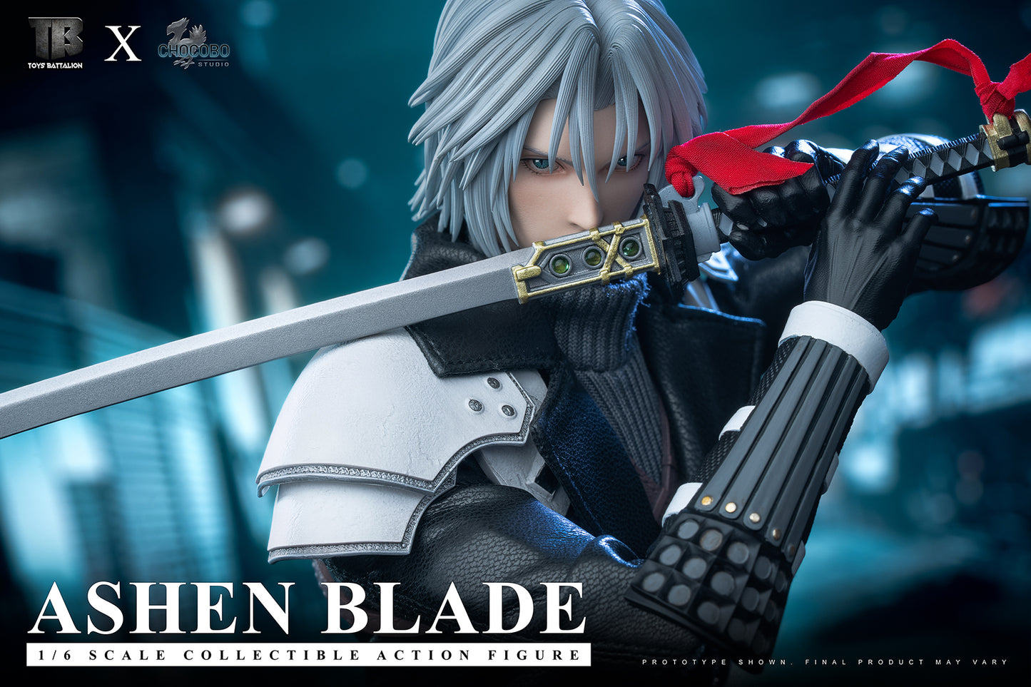 TOYS BATTALION x CHOCOBO - Ashen Blade Sephiroth 1/6 Action Figure [TB03]