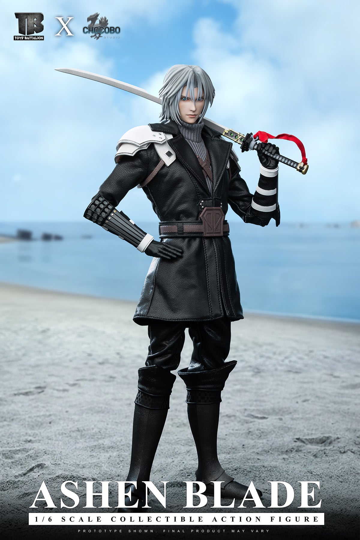 TOYS BATTALION x CHOCOBO - Ashen Blade Sephiroth 1/6 Action Figure [TB03]