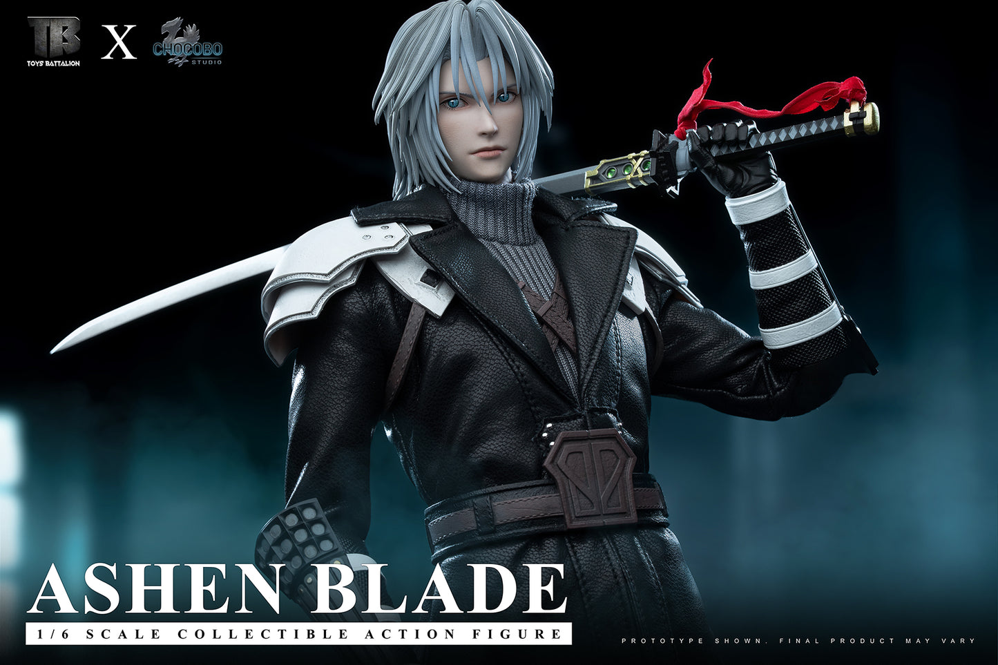 TOYS BATTALION x CHOCOBO - Ashen Blade Sephiroth 1/6 Action Figure [TB03]