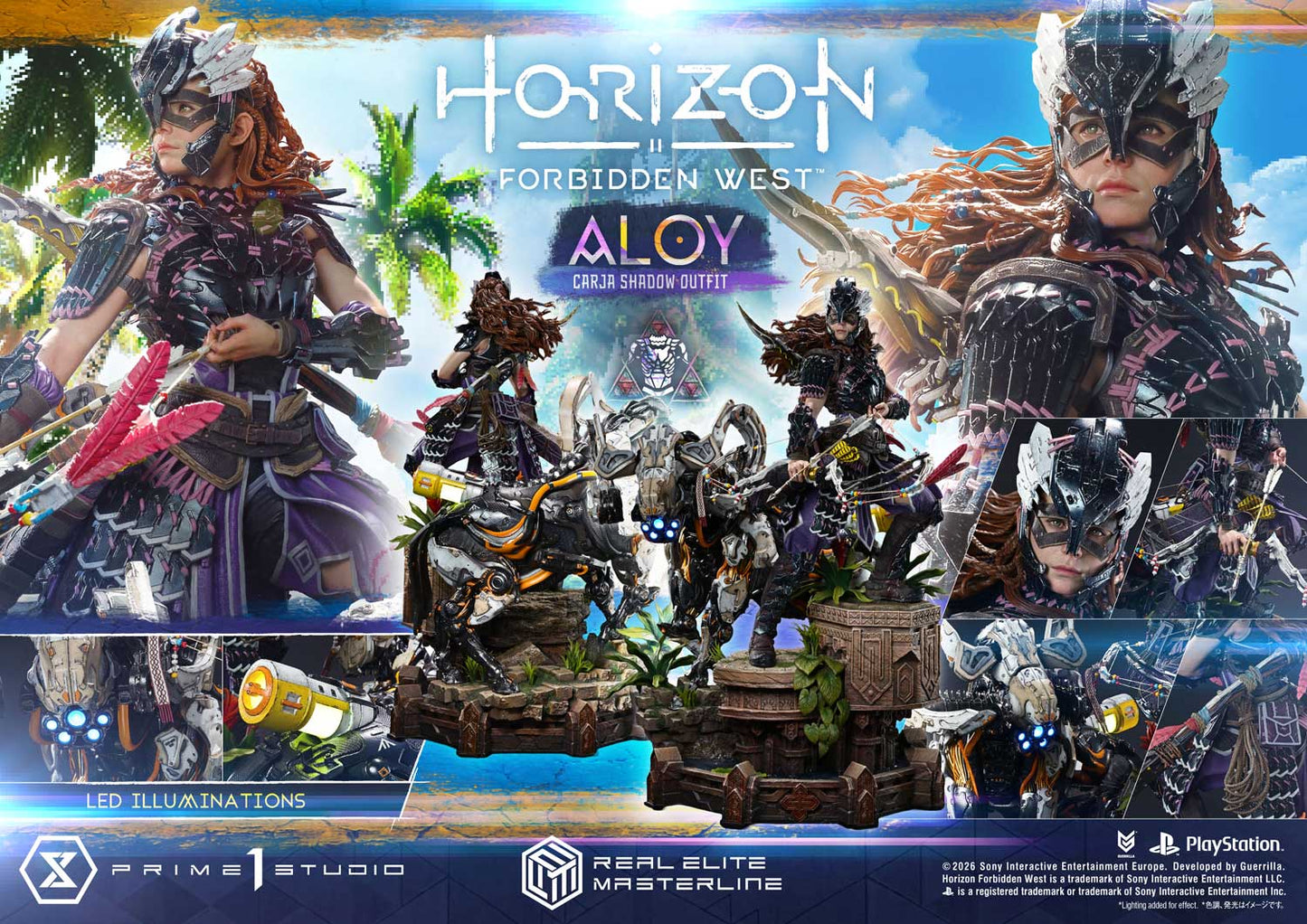 Prime 1 Studio - Aloy Carja Shadow Outfit [3 Variants]