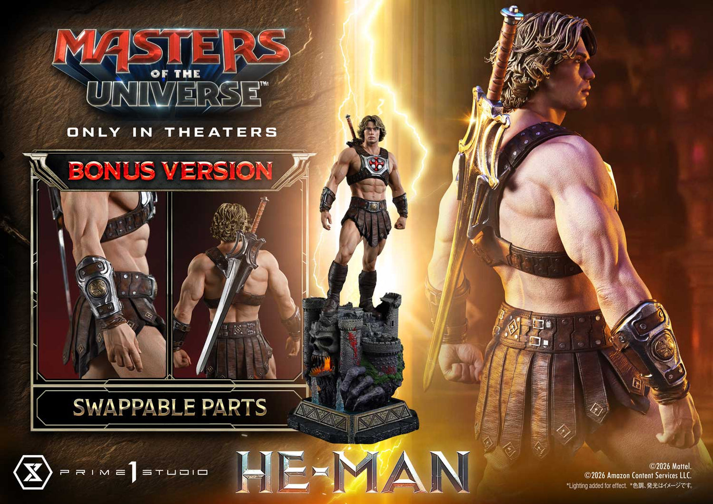 Prime 1 Studio - He-Man [3 Variants]