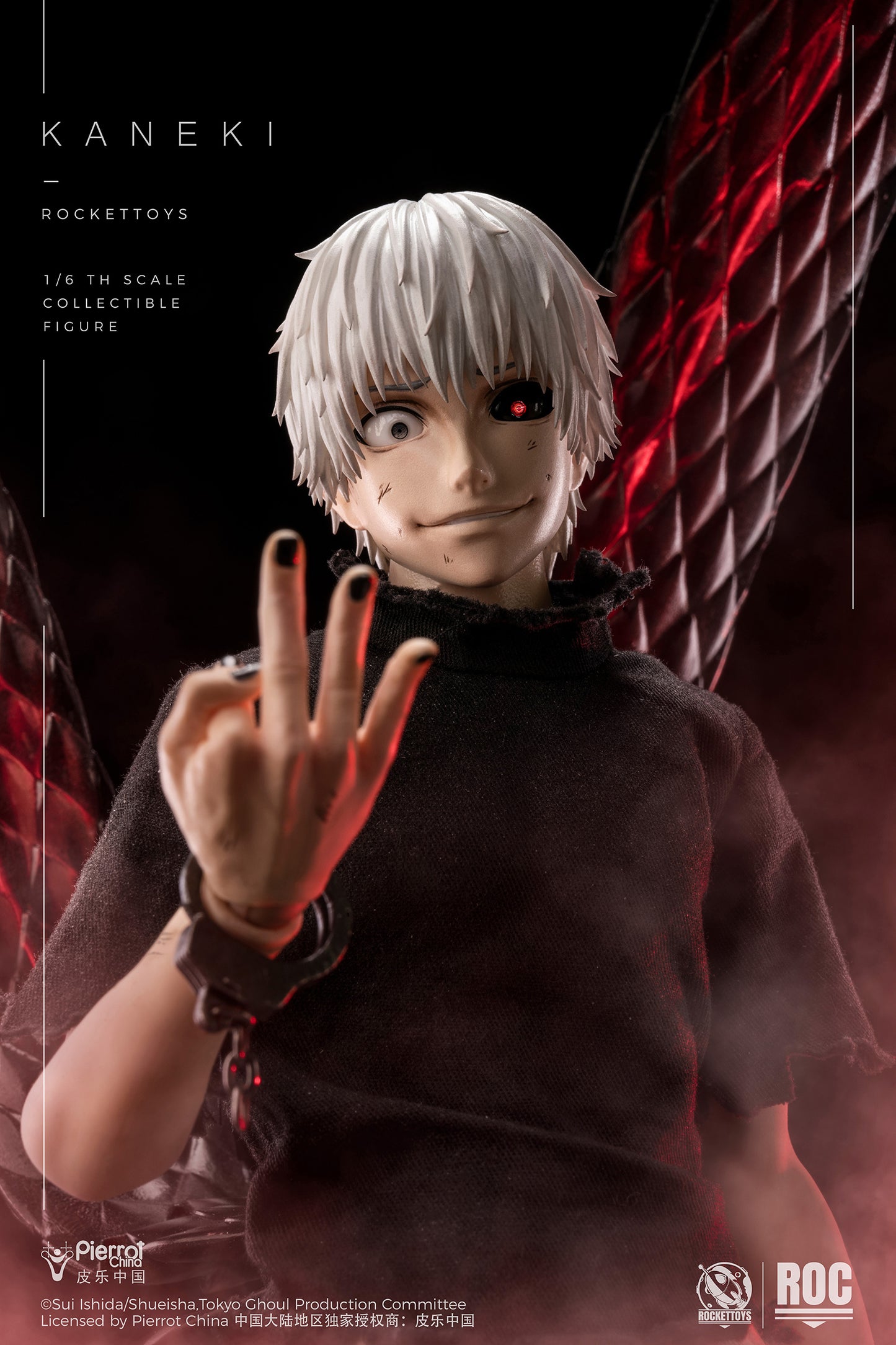 Rocket Toys - Ken Kaneki Awakening Ver. [ROC-024] / Combat Suit Ver. [ROC-025]