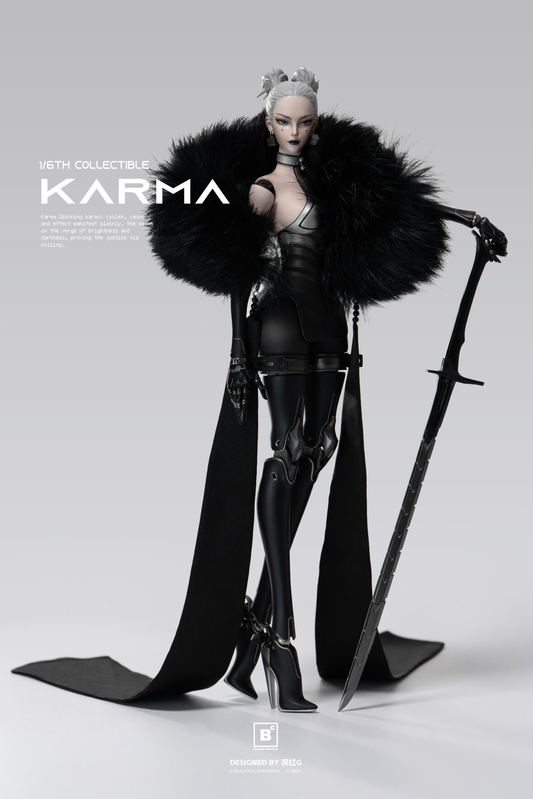 Beautiful Chemistry x Crimson G - White Night Alba Series Karma 1/6 Scale Action Figure BC202518 [Licensed] 