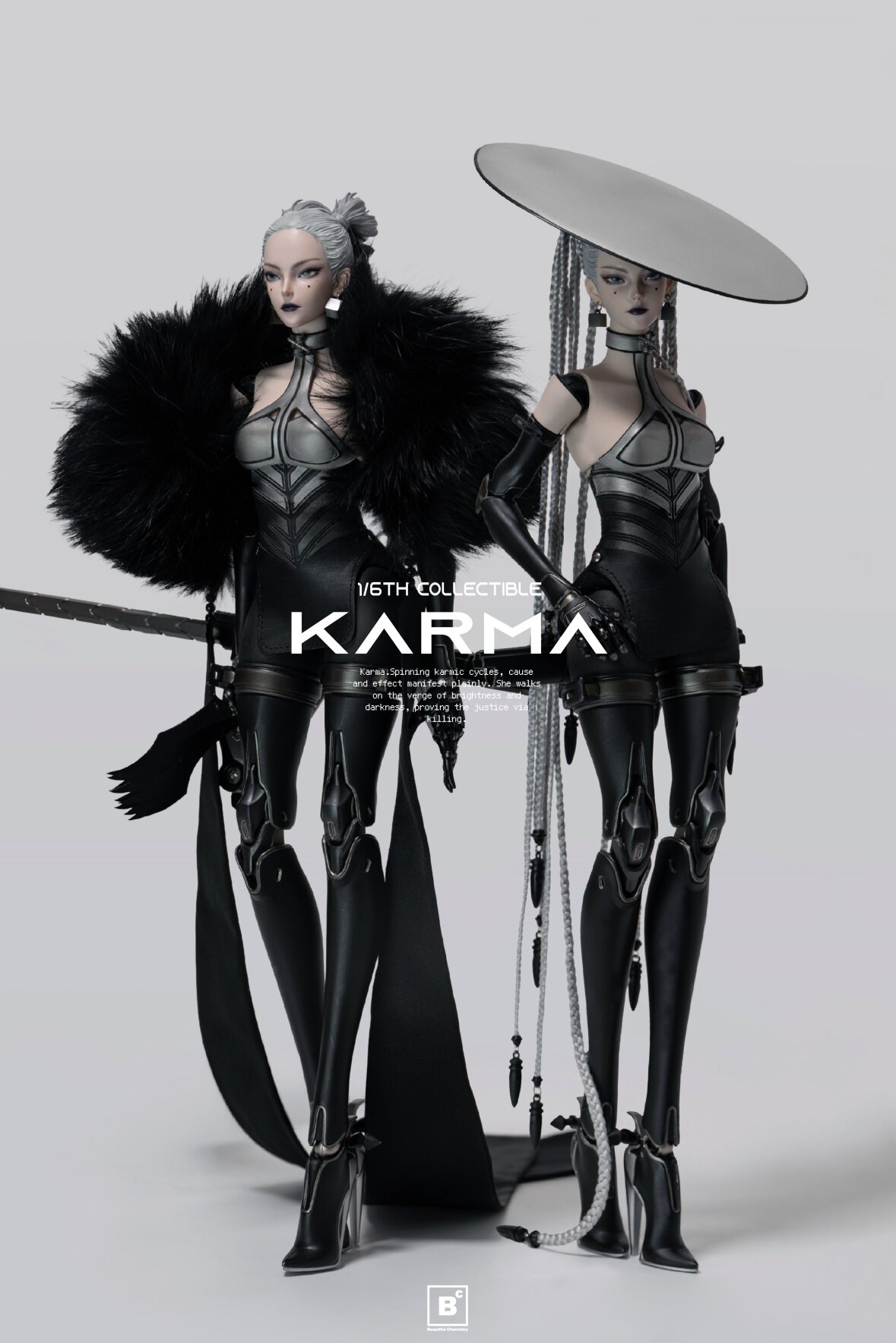 Beautiful Chemistry x Crimson G - White Night Alba Series Karma 1/6 Scale Action Figure BC202518 [Licensed]