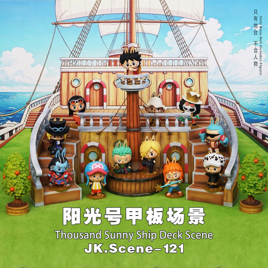 JacksDo Studio - Thousand Sunny Ship Deck Scene [JK.Scene-121] 