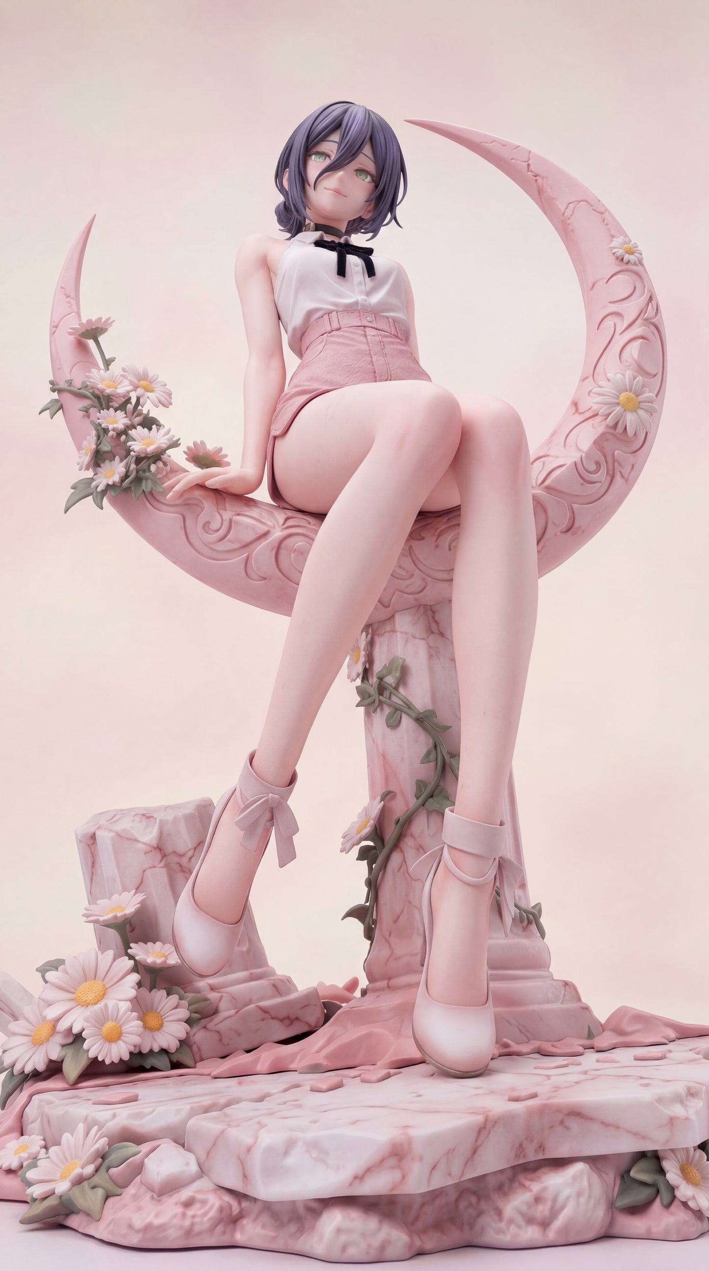 Ling Yan Studio - Reze Pink Moon Daisy