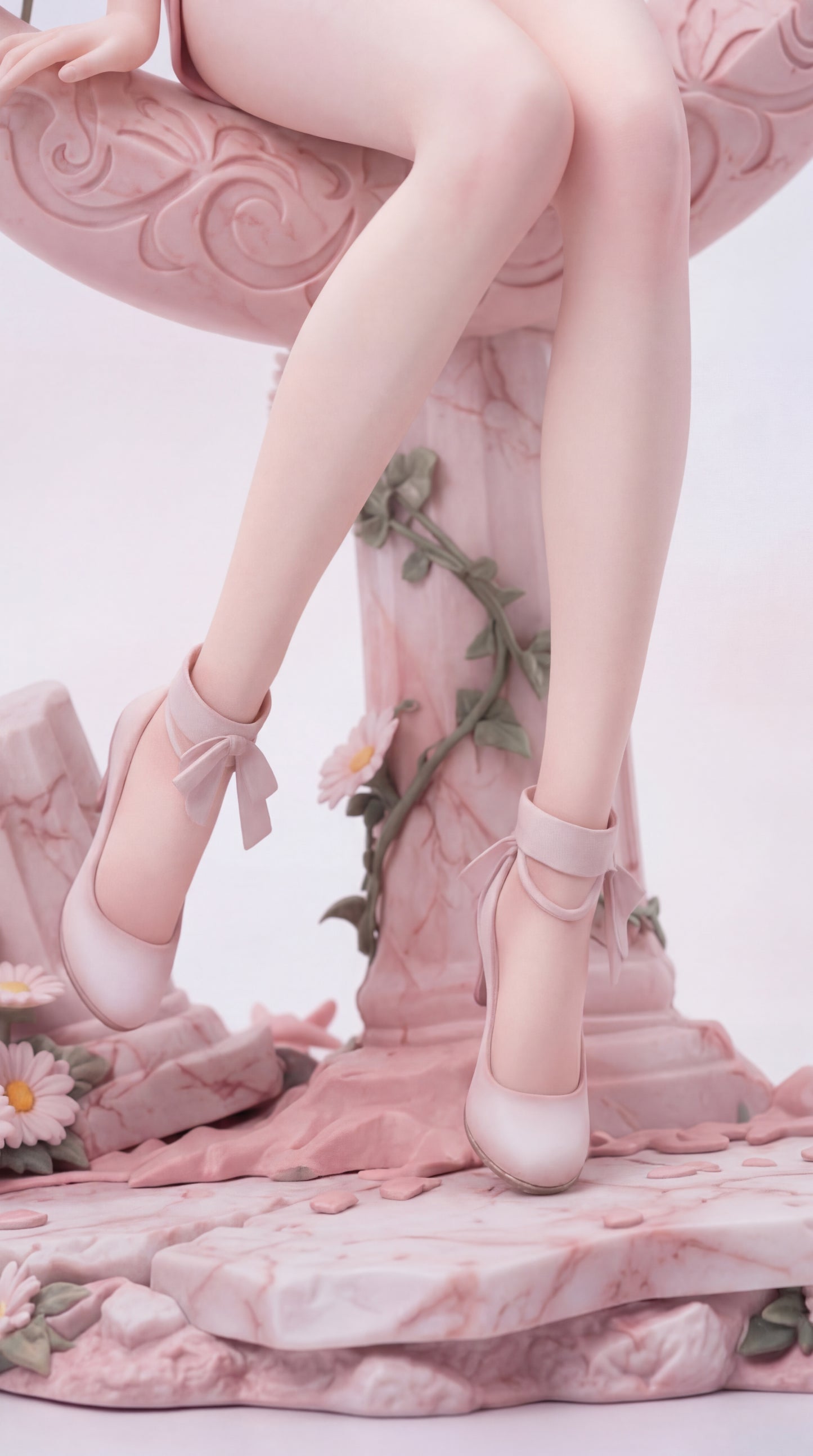 Ling Yan Studio - Reze Pink Moon Daisy