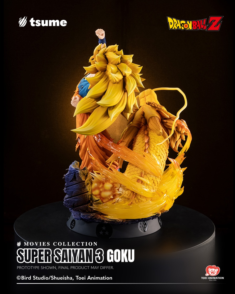 Tsume Studio - Movies Collection Super Saiyan 3 Goku [Licensed]