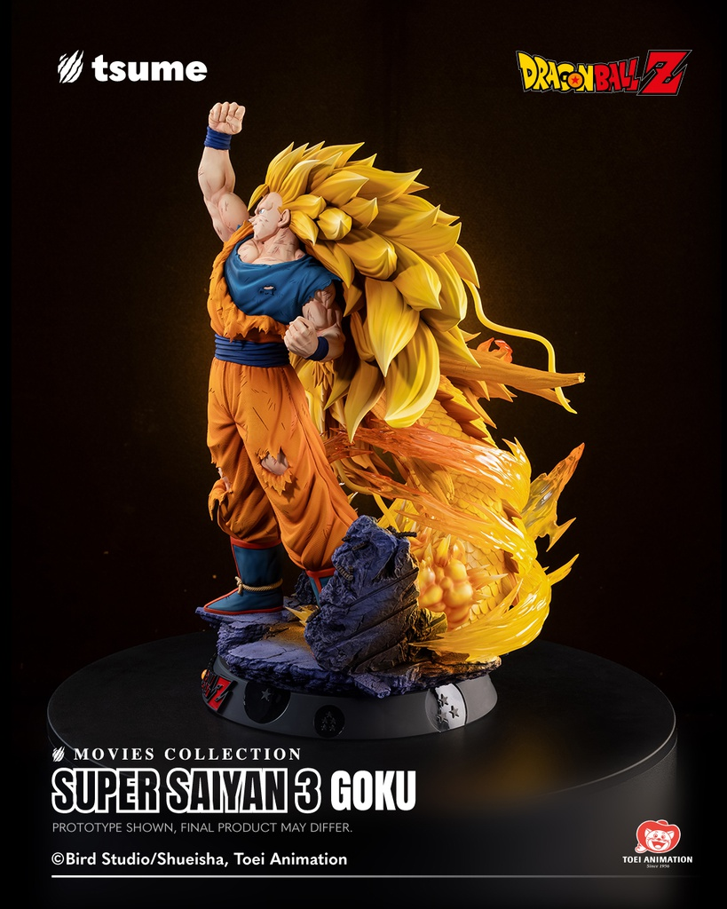 Tsume Studio - Movies Collection Super Saiyan 3 Goku [Licensed]