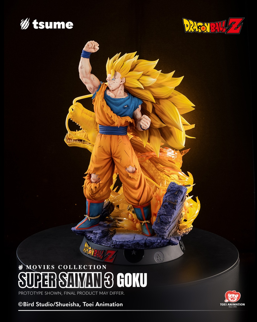 Tsume Studio - Movies Collection Super Saiyan 3 Goku [Licensed]
