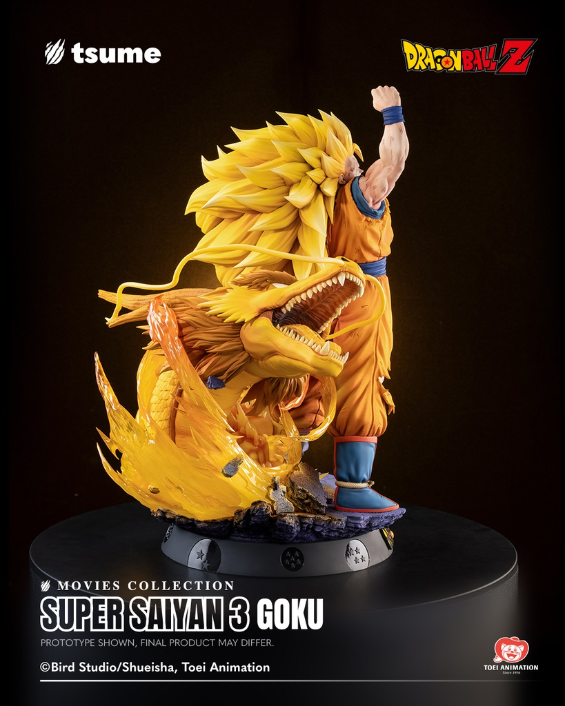 Tsume Studio - Movies Collection Super Saiyan 3 Goku [Licensed]
