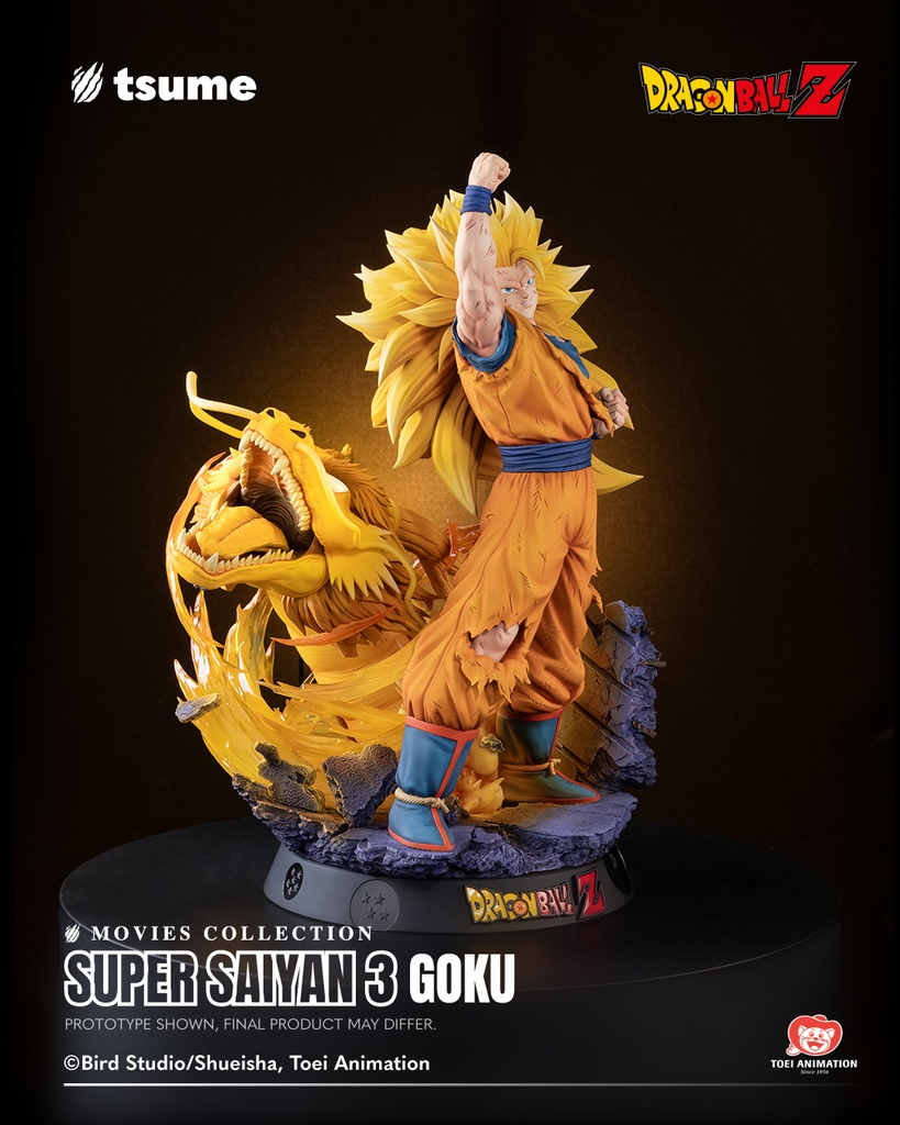 Tsume Studio - Movies Collection Super Saiyan 3 Goku [Licensed]