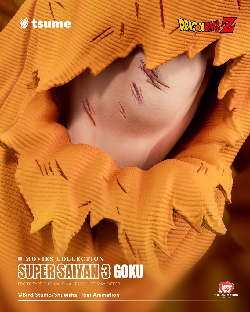 Tsume Studio - Movies Collection Super Saiyan 3 Goku [Licensed]