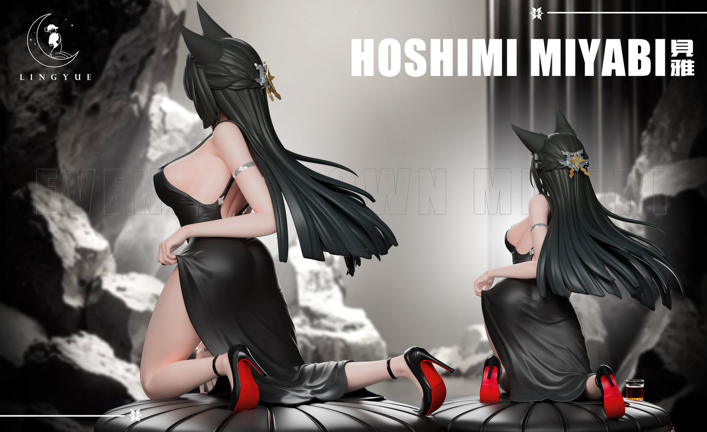Ling Yue Studio - Hoshimi Miyabi Evening Gown