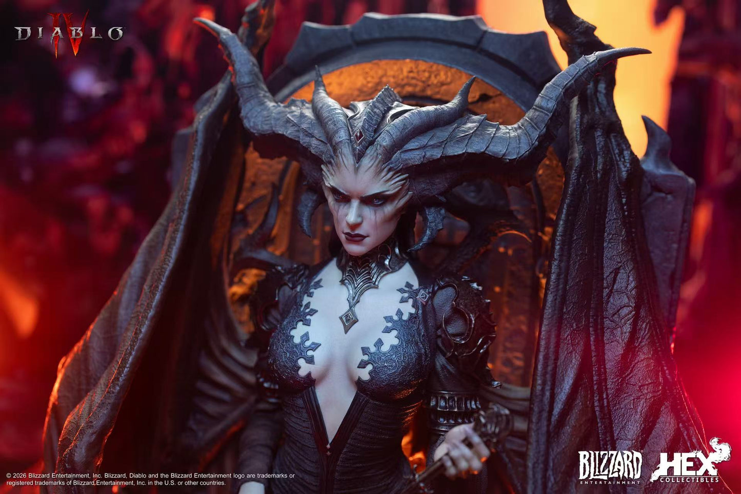 HEX Collectibles X Blizzard Entertainment - Lilith Art Statue HEXDBF02 [Licensed]