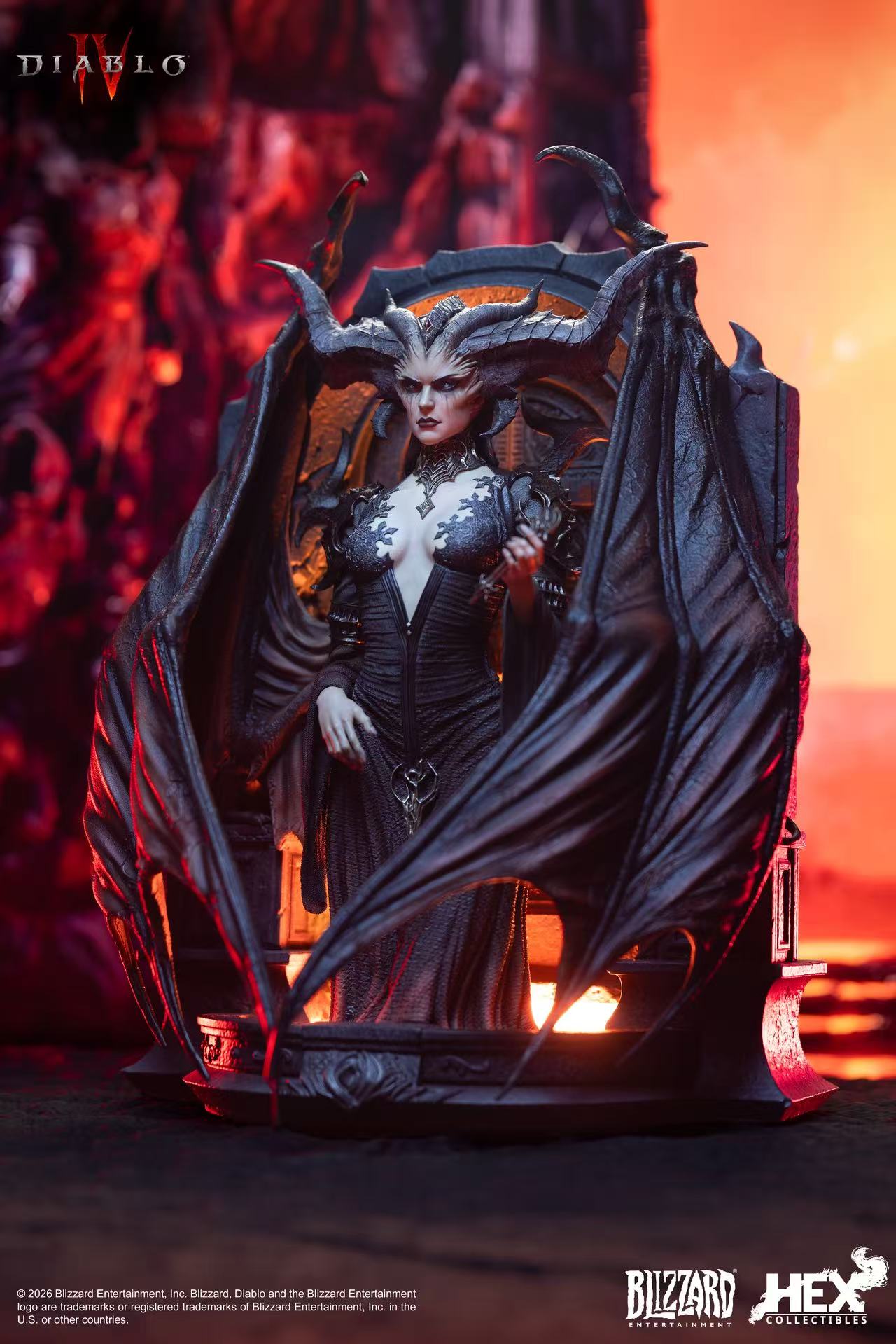 HEX Collectibles X Blizzard Entertainment - Lilith Art Statue HEXDBF02 [Licensed]
