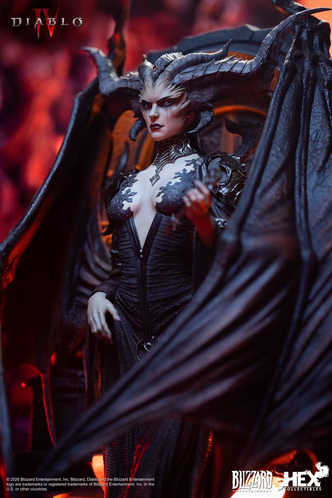 HEX Collectibles X Blizzard Entertainment - Lilith Art Statue HEXDBF02 [Licensed]