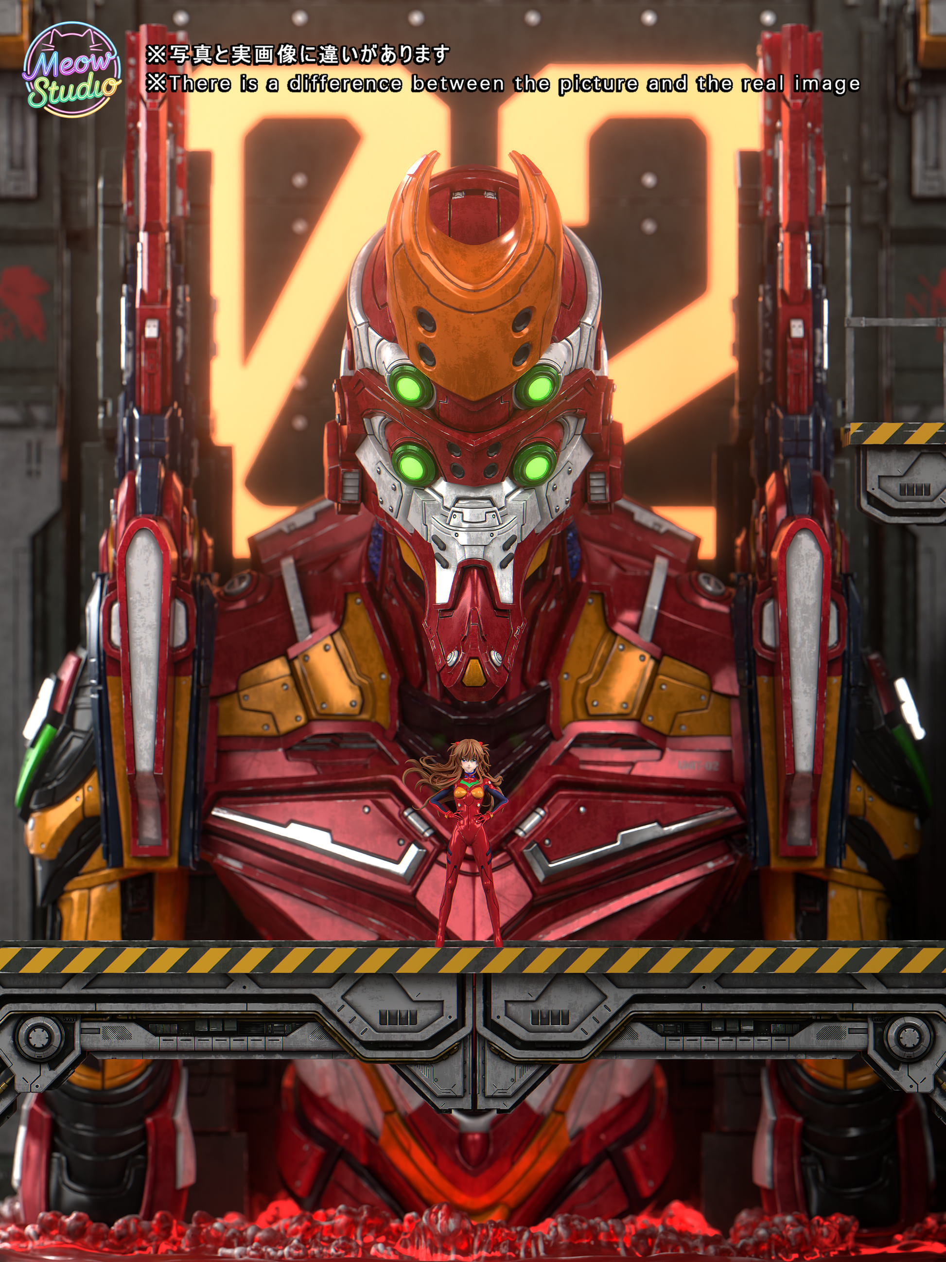 Meow Studio - Human Instrumentality Project Evangelion Unit-02 & Asuka