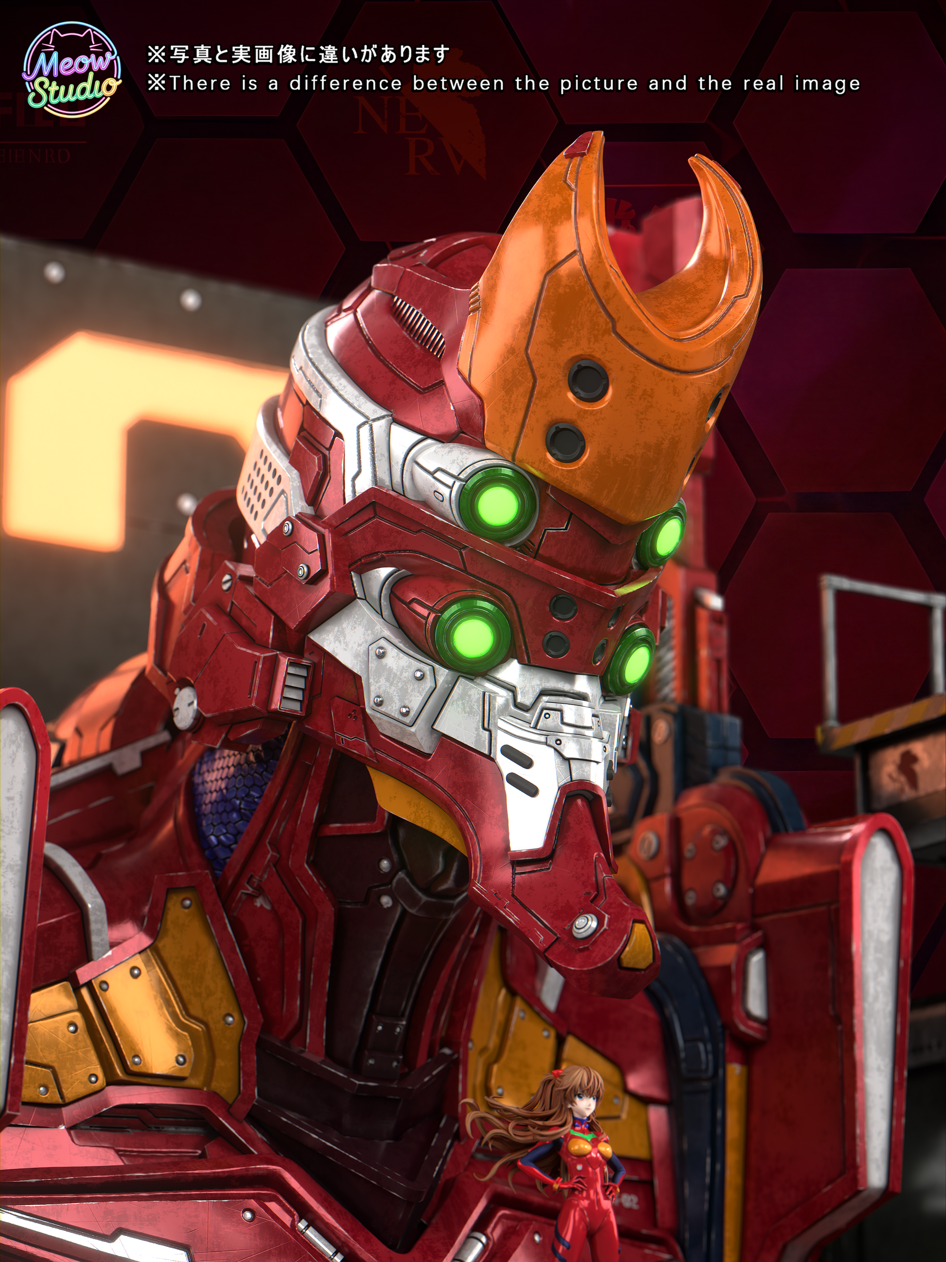 Meow Studio - Human Instrumentality Project Evangelion Unit-02 & Asuka