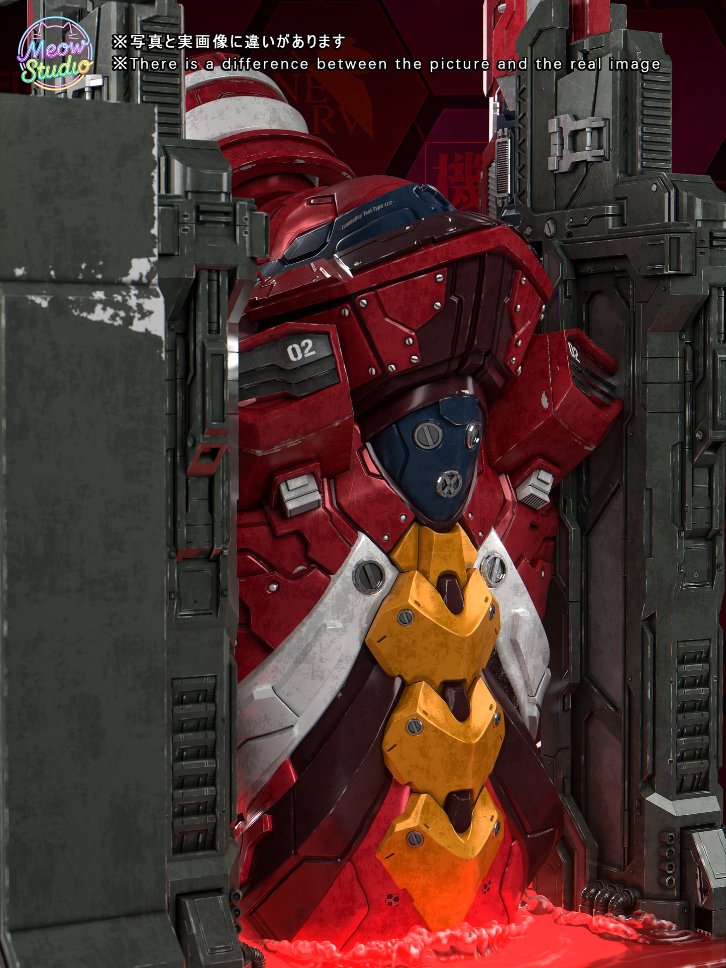 Meow Studio - Human Instrumentality Project Evangelion Unit-02 & Asuka