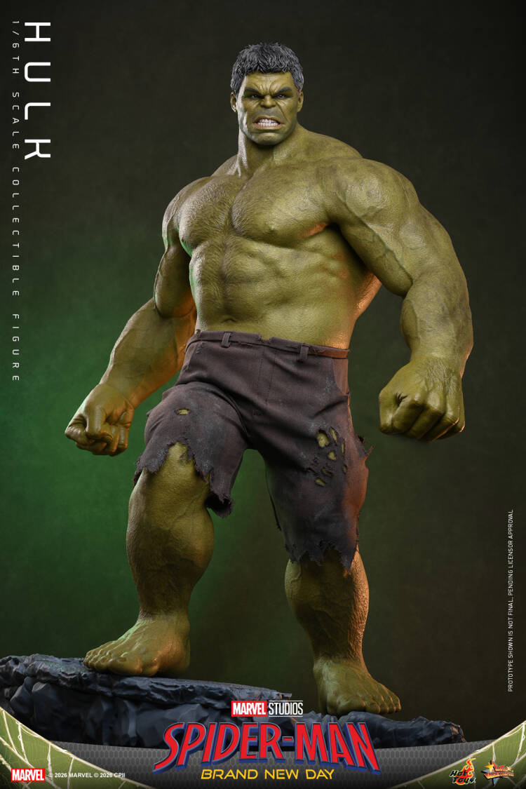 Hot Toys - Spider-Man: Brand New Day Hulk 1/6th scale Collectible Figure MMS905 [Licensed]