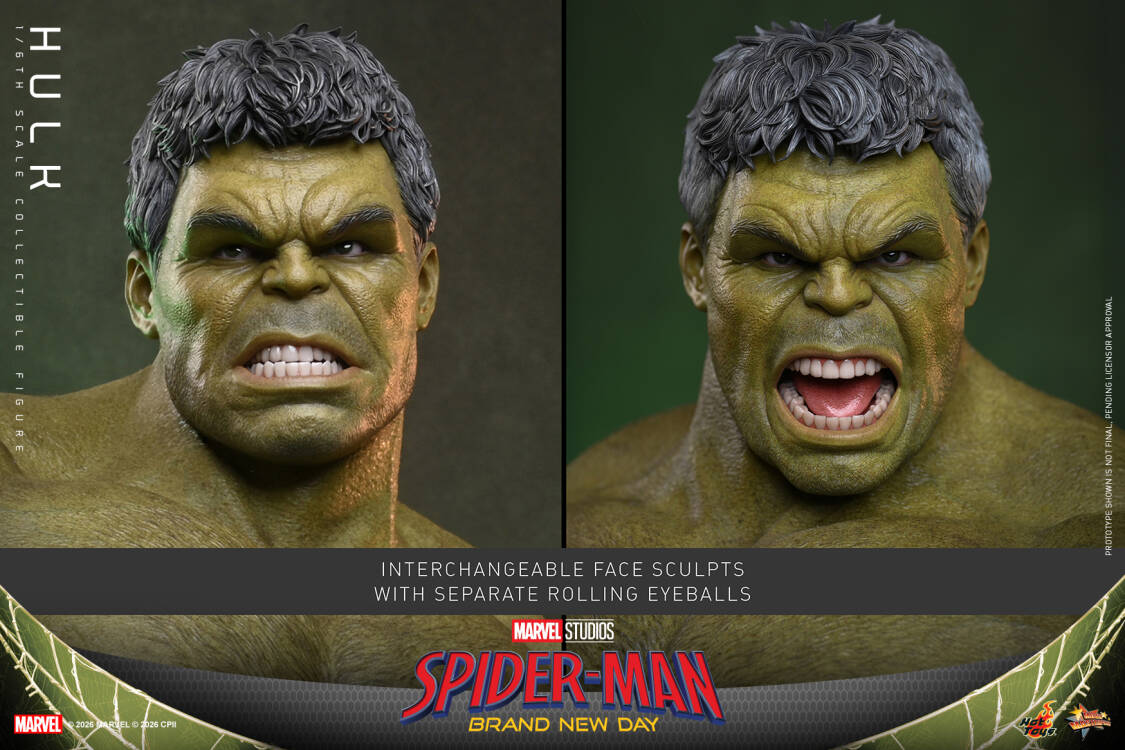 Hot Toys - Spider-Man: Brand New Day Hulk 1/6th scale Collectible Figure MMS905 [Licensed]