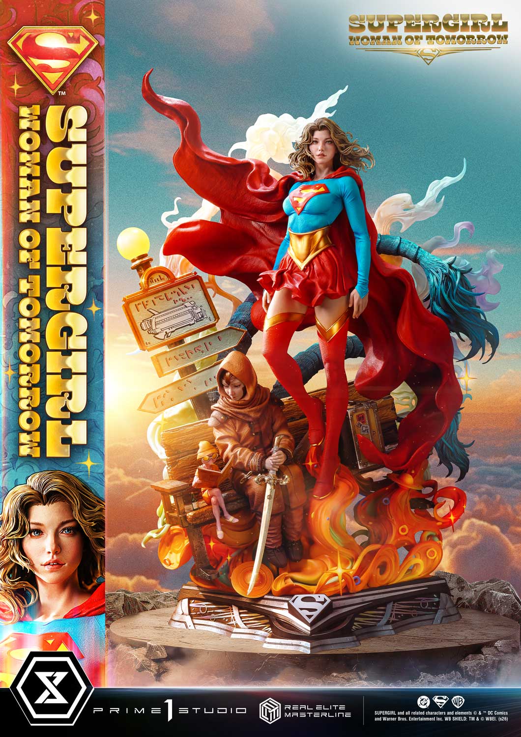 Prime 1 Studio - Real Elite Masterline DC Series Supergirl Woman of Tomorrow [Licensed]