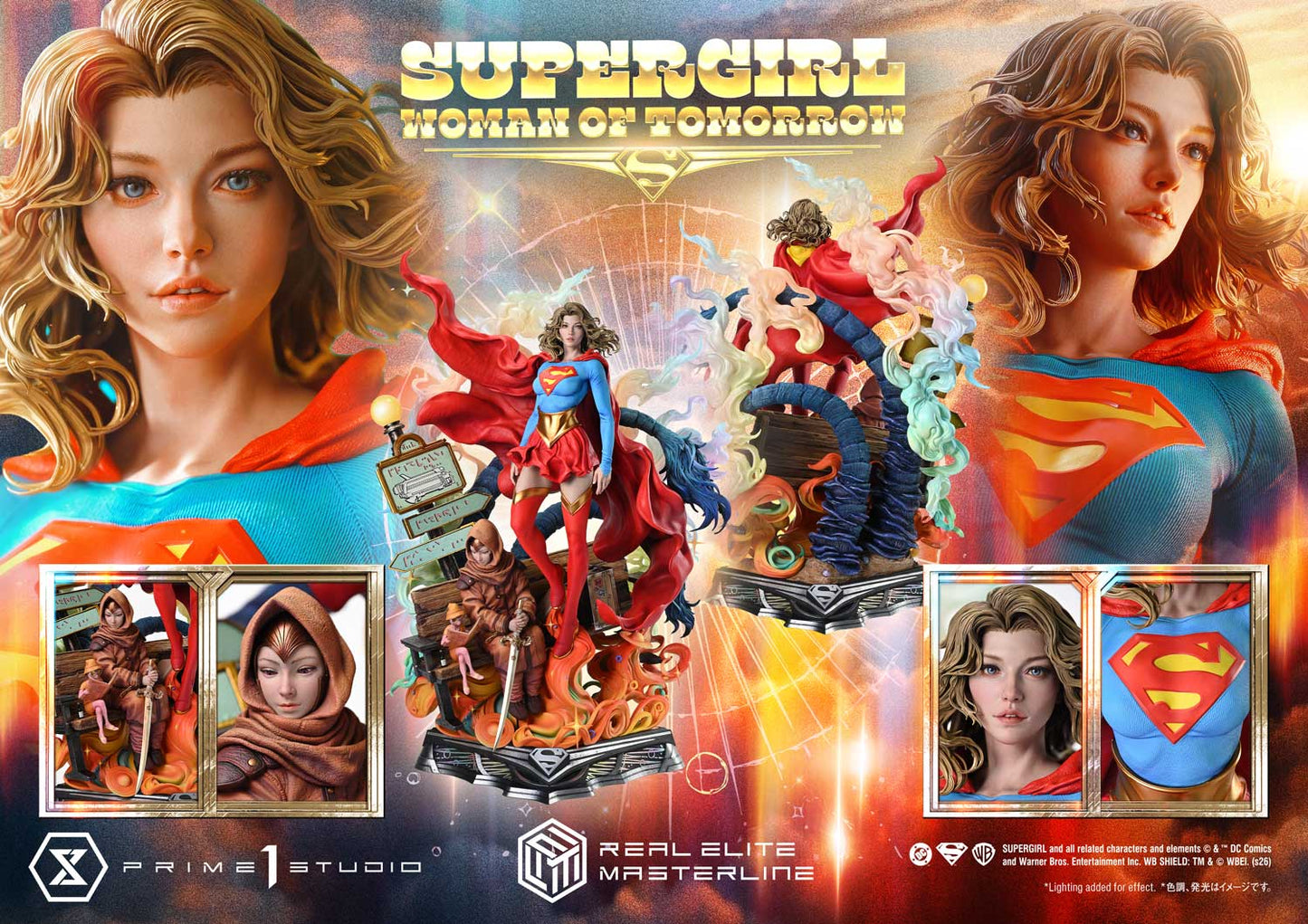 Prime 1 Studio - Real Elite Masterline DC Series Supergirl Woman of Tomorrow [Licensed]