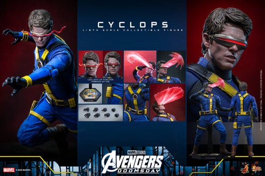 Hot Toys - Avengers: Doomsday Cyclops 1/6th Scale Collectible Figure MMS908/ MMS909 [Licensed]