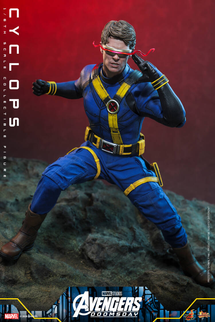 Hot Toys - Avengers: Doomsday Cyclops 1/6th Scale Collectible Figure MMS908/ MMS909 [Licensed]