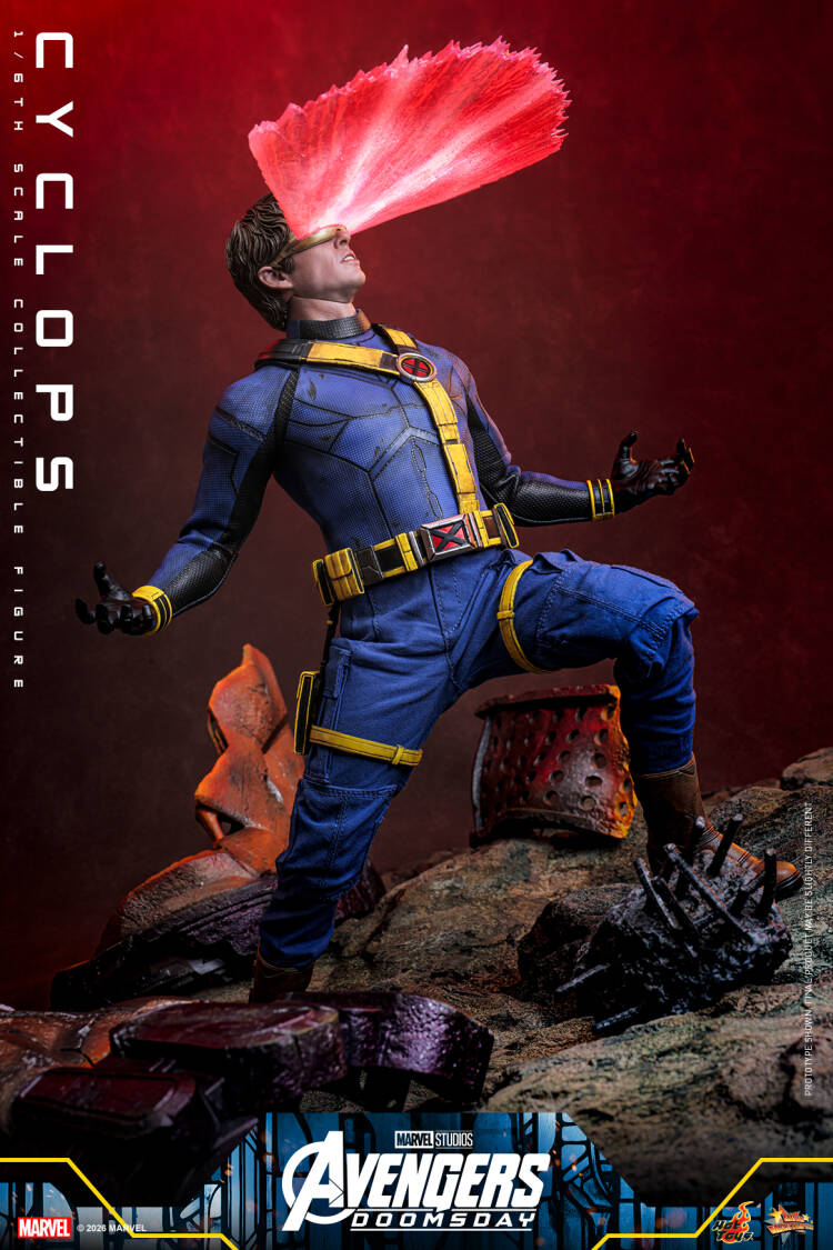 Hot Toys - Avengers: Doomsday Cyclops 1/6th Scale Collectible Figure MMS908/ MMS909 [Licensed]