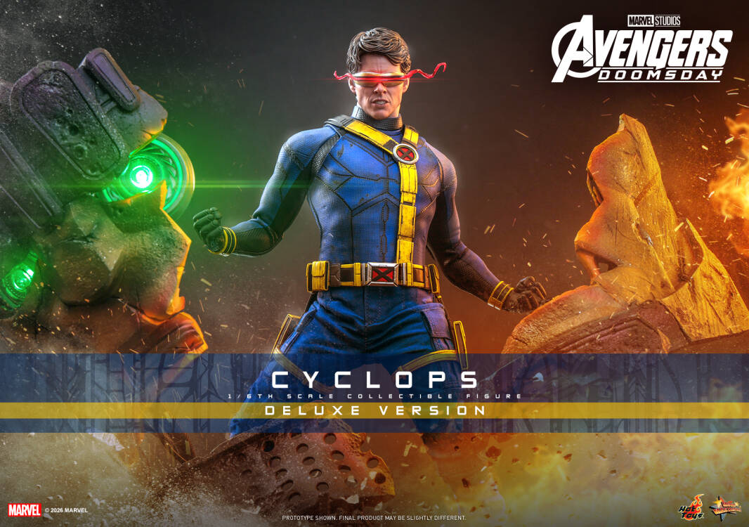 Hot Toys - Avengers: Doomsday Cyclops 1/6th Scale Collectible Figure MMS908/ MMS909 [Licensed]