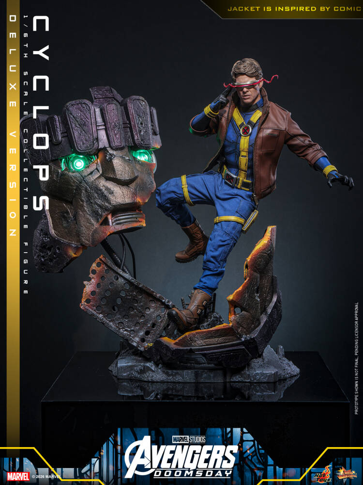 Hot Toys - Avengers: Doomsday Cyclops 1/6th Scale Collectible Figure MMS908/ MMS909 [Licensed]