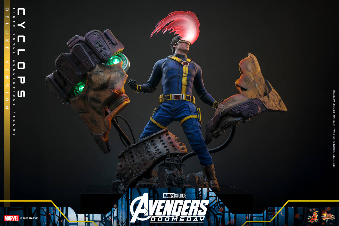 Hot Toys - Avengers: Doomsday Cyclops 1/6th Scale Collectible Figure MMS908/ MMS909 [Licensed]