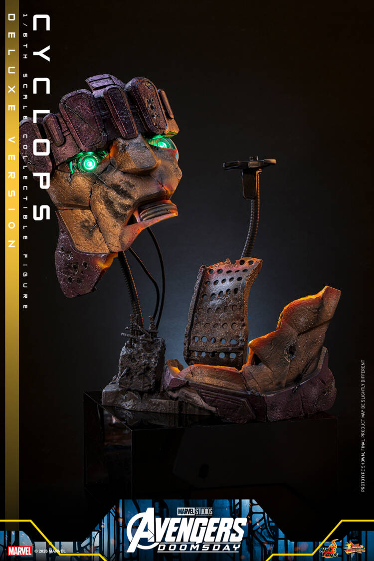 Hot Toys - Avengers: Doomsday Cyclops 1/6th Scale Collectible Figure MMS908/ MMS909 [Licensed]