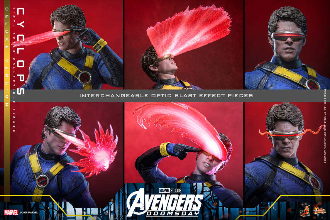 Hot Toys - Avengers: Doomsday Cyclops 1/6th Scale Collectible Figure MMS908/ MMS909 [Licensed]